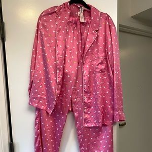 victoria’s secret satin pajamas NWT